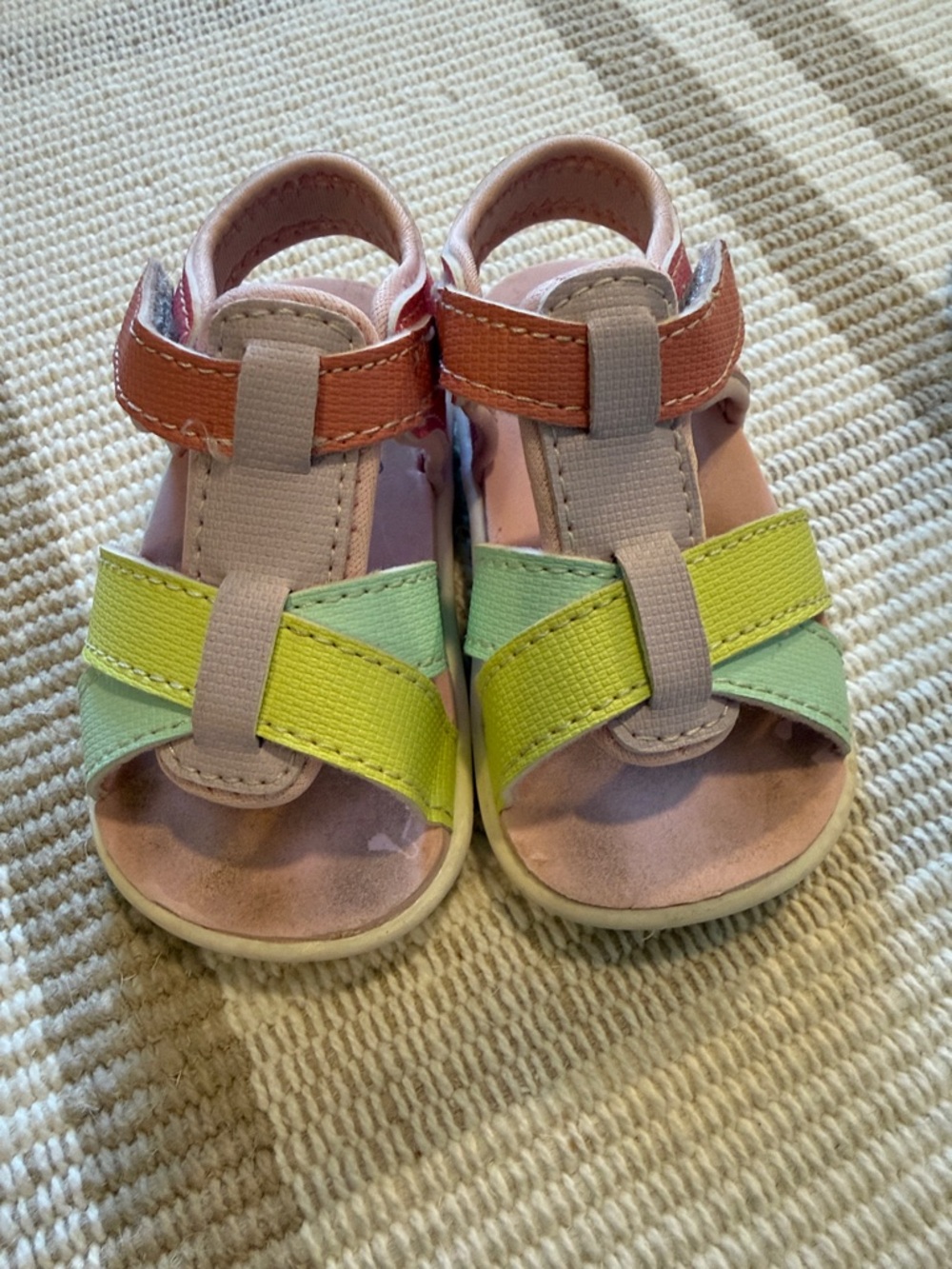 See Kai Run Toddler Girls Shayna Sandal, size 4